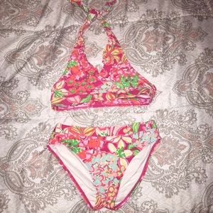 Lilly Pulitzer Girls Mini Mariposa Sandbar Bikini